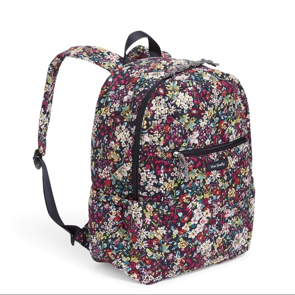 Vera Bradley Handbags - Vera Bradley Medium Backpack Quilted in Signature Cotton in Itsy Ditsy Floral